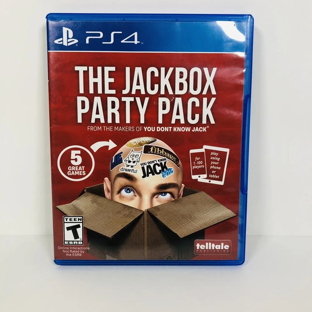 Jackbox Party Pack (Sony PlayStation 4, 2015)‎ Fast Shipping
